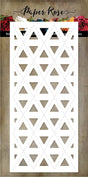 Slimline Card Creator - Triangles Layer 2 Metal Cutting Die 22489 - Paper Rose Studio