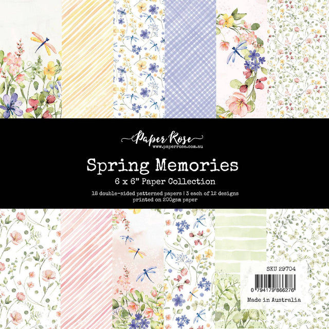 Spring Memories 6x6 Paper Collection 29704 - Paper Rose Studio