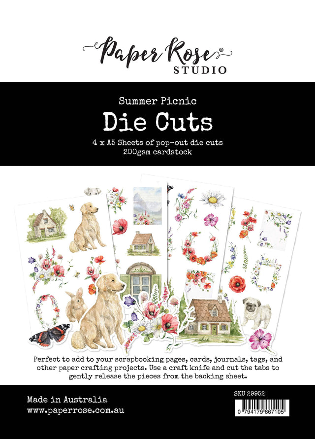 Summer Picnic Die Cuts 29952 - Paper Rose Studio
