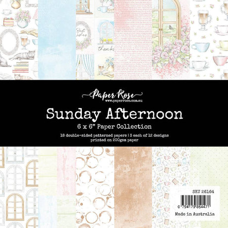 Sunday Afternoon 6x6 Paper Collection 26164 - Paper Rose Studio