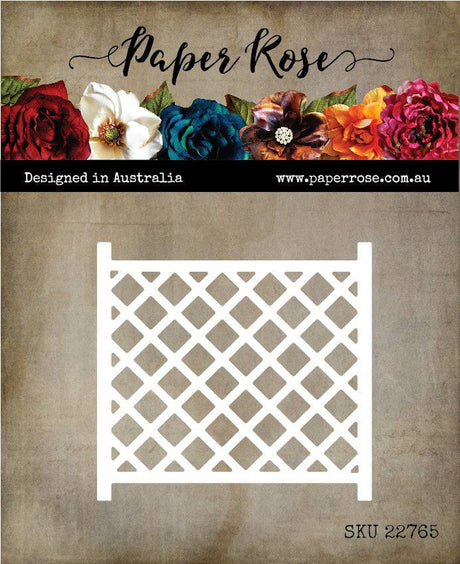 Trellis Fence Metal Cutting Die 22765 - Paper Rose Studio