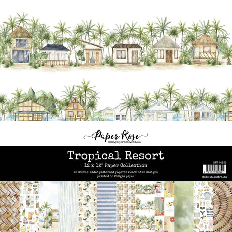 Tropical Resort 12x12 Paper Collection 24835 - Paper Rose Studio