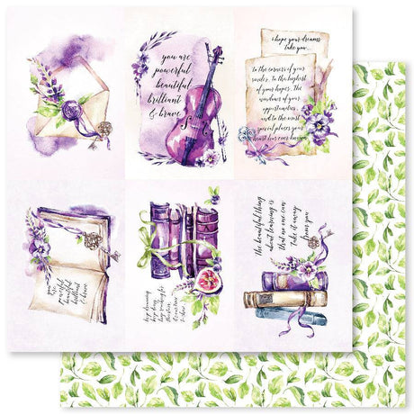 Violet Dream A 12x12 Paper (12pc Bulk Pack) 28339 - Paper Rose Studio