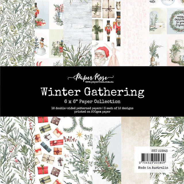 Winter Gathering 6x6 Paper Collection 22843 - Paper Rose Studio