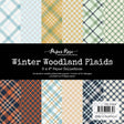Winter Woodland Plaids 6x6 Paper Collection 23899 - Paper Rose Studio